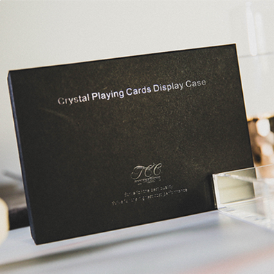 Crystal Playing Card Display